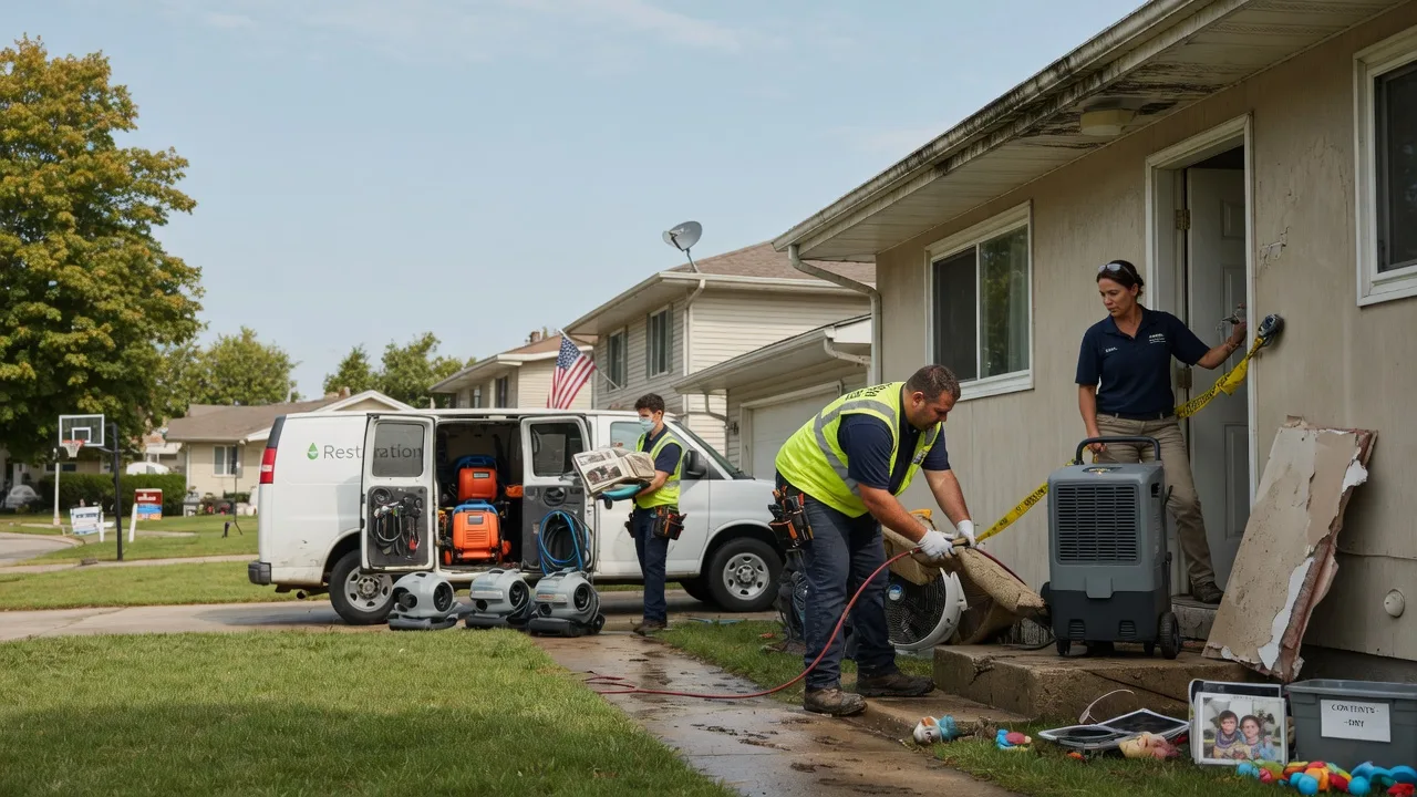 Water Damage Restoration in Peru, KS near me